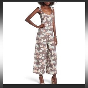 NEW!! LEITH Ruffle Strap Pant Jumpsuit Sz S